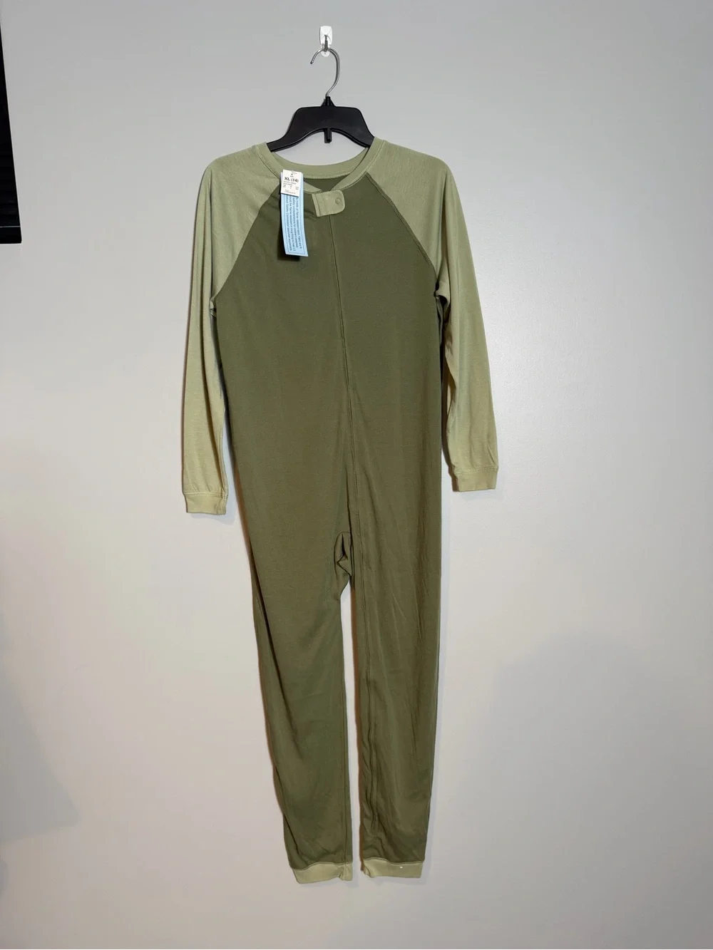 Cat & Jack Two-Tone Olive and Light Olive Kids One-Piece Bodysuit
